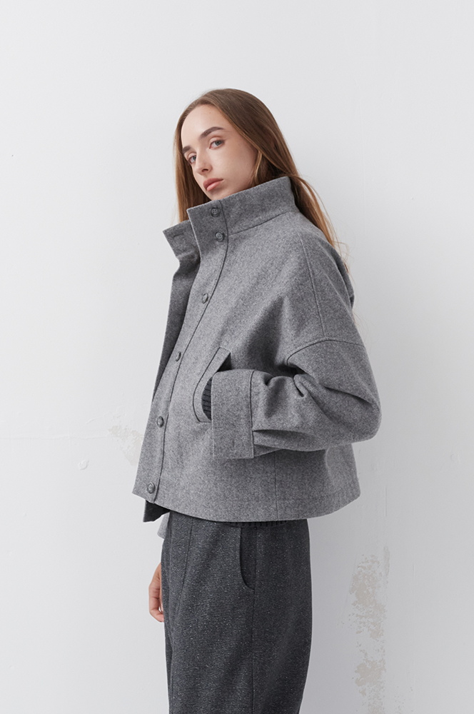 Куртка вовна сірий (КУ14)